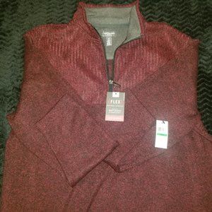 Van Huesen Men's 1/4 Soft Touch Comfort Sweater
